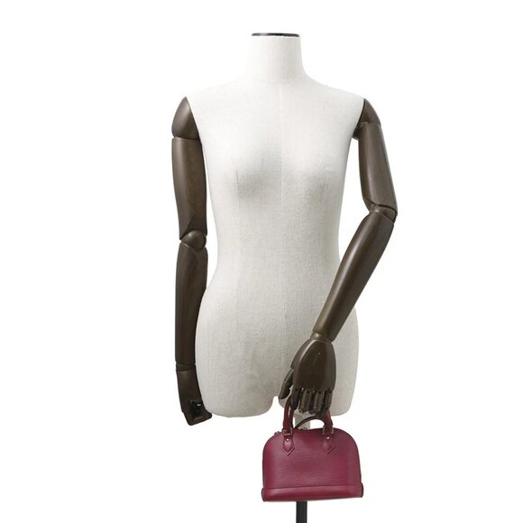 LOUIS VUITTON Nano Alma Size Nano Epi Leather Fuchsia M50631 - Picture 12 of 14